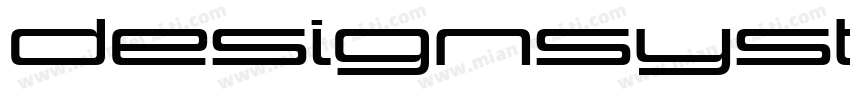 designsystem 700字体转换